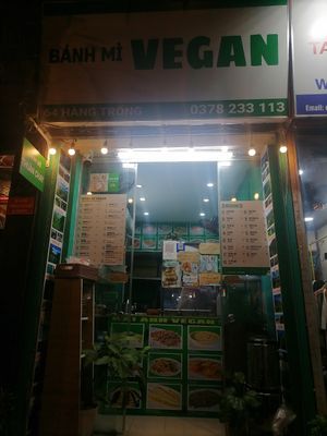  at Bánh Mì chay Vegan in Hanoi