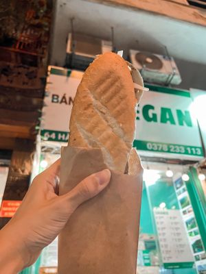   at Bánh Mì chay Vegan in Hanoi