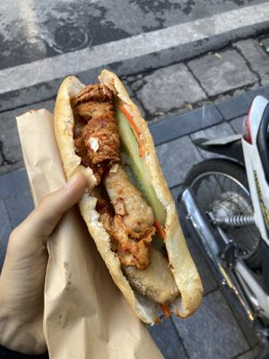   at Bánh Mì chay Vegan in Hanoi