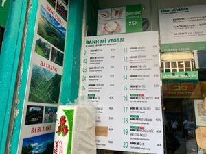  at Bánh Mì chay Vegan in Hanoi