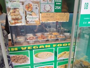 Fillings Counter. at Bánh Mì chay Vegan in Hanoi