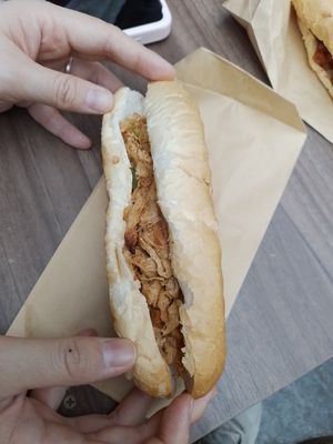 #18. Bánh Mì Khô Lá Chanh at Bánh Mì chay Vegan in Hanoi