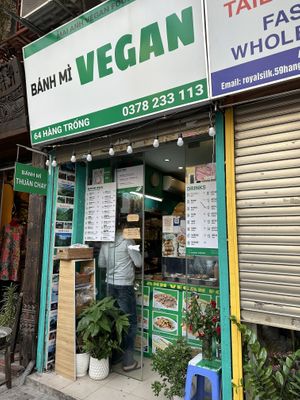   at Bánh Mì chay Vegan in Hanoi