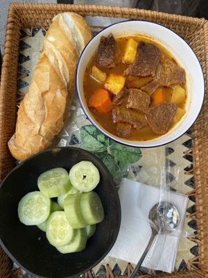   at Bánh Mì chay Vegan in Hanoi