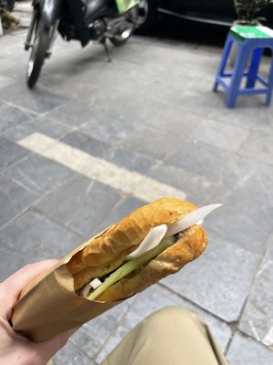   at Bánh Mì chay Vegan in Hanoi