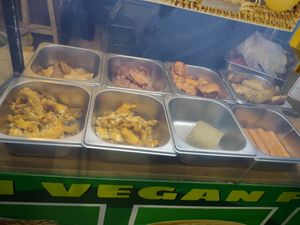 Lots of options at Bánh Mì chay Vegan in Hanoi