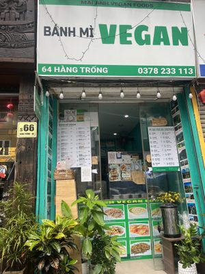   at Bánh Mì chay Vegan in Hanoi