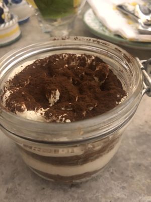 Vegan tiramisu   at Basta in Stockholm