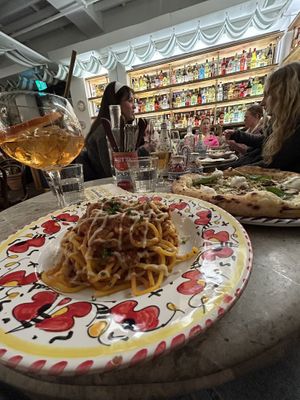 Vegan bolognese   at Basta in Stockholm