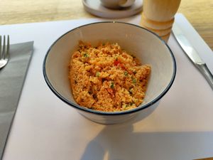 Bulgur Salad as Starter at The Pinch in St Gallen