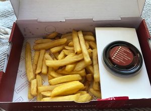 Fries  at 800PIZZA in Abu Dhabi