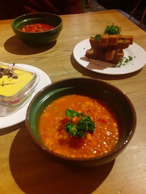 Пряный суп at Avocado Cafe - Tverskaja in Moscow