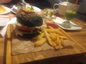 Vegan Burger  at Avocado Cafe - Tverskaja in Moscow