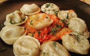 The most tasty pelmeni in the world!  I miss them already! at Avocado Cafe - Tverskaja in Moscow