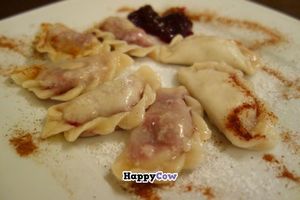 Vegan vareniki! at Avocado Cafe - Tverskaja in Moscow