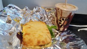 Midtown melt and butterfinger shake at Blossom Du Jour - Midtown in New York City