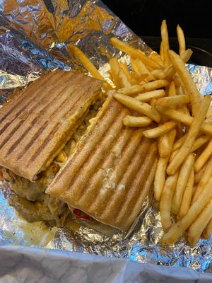 Seitan Philly Cheesesteak at Blossom Du Jour - Midtown in New York City