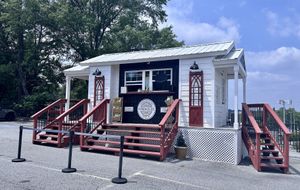 The Sandy Springs tiny house location   at Cubanos ATL in Sandy Springs