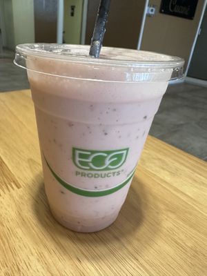 Strawberry shake   at Cuane in Michigan City