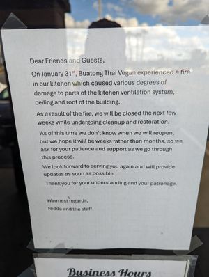  at Buatong - Thai Vegan Restaurant in Fresno