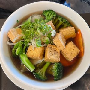 Vegan pho  at Miss Pho in Seattle