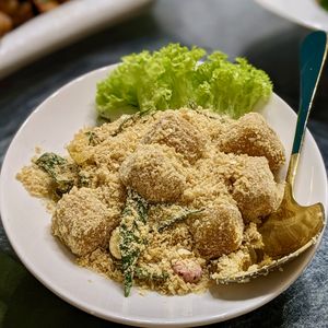 Vegan Multigrain Cereal Crispy Tofu at Mother Earth Classic - 大地之素 in Central Singapore