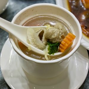 Vegan Pig's Tripe Pepper Soup with Preserved Vegetables at Mother Earth Classic - 大地之素 in Central Singapore