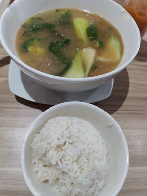 Sesame Ginger egg soup without egg at Mother Earth Classic - 大地之素 in Central Singapore