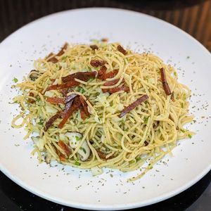 CNY 2025 XO Bak Kwa Pasta Noodles at Mother Earth Classic - 大地之素 in Central Singapore