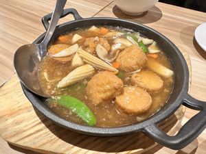 Signature Hot Plate Toufu  at Mother Earth Classic - 大地之素 in Central Singapore