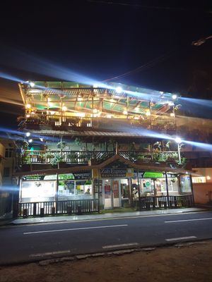 Restaurant front at Zub Express in Quatre Bornes