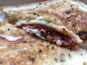 Absolutely delicious Corned beef rueben!! at Veggie Grill by Next Level - Santana Row in San Jose