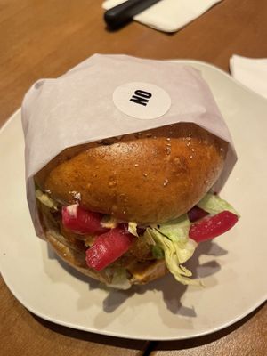 Santa Fe chicken sandwich   at Veggie Grill by Next Level - Santana Row in San Jose