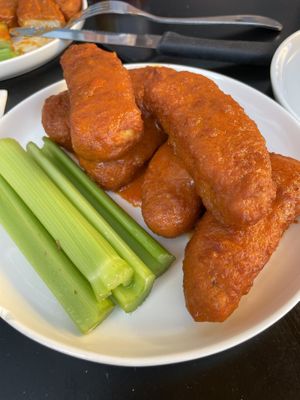 Buffalo wings   at Veggie Grill by Next Level - Santana Row in San Jose