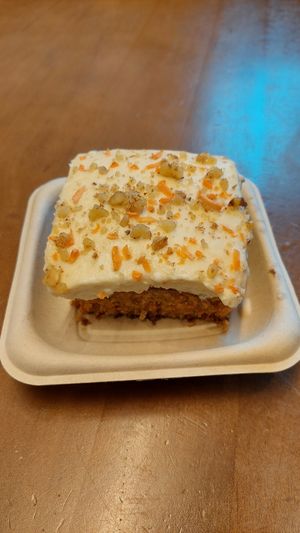 Carrot cake at Veggie Grill by Next Level - Santana Row in San Jose
