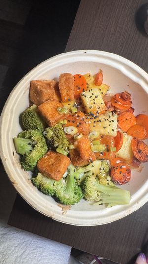 Citrus tofu glaze   at Next Level Veggie Grill - Santana Row in San Jose