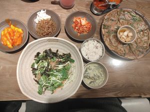Delectable spread at Soonnam Siraegi - Myeongdong 10-gi in Seoul