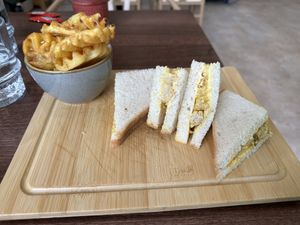 Not coronation chicken sandwich  at Garden of Eden in Windsor