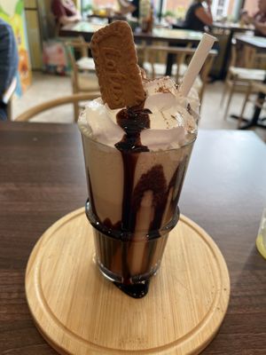 Vegan coffee oat milkshake OMG!  at Garden of Eden in Windsor