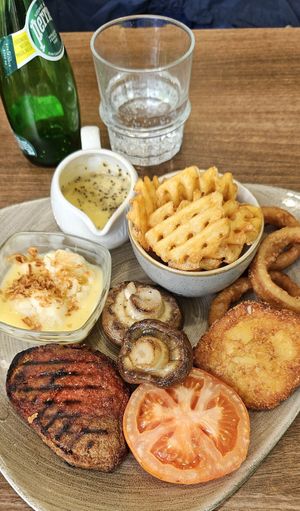 Mushroom Ribeye Steak at Garden of Eden in Windsor