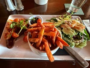 Matt’s Veggie Plant Steak at Matt The Millers Bar & Restaurant in Kilkenny