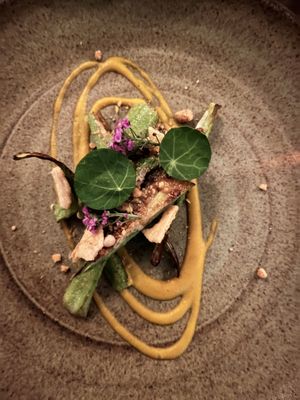 Vegan okra  at The Musket Room in New York City