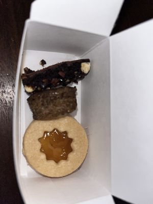 Vegan petit fours  at The Musket Room in New York City