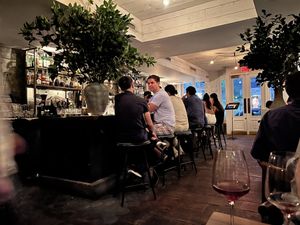 The bar  at The Musket Room in New York City