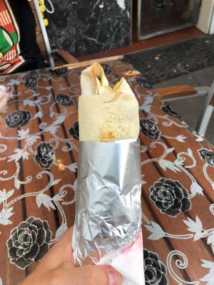 Dürüm at Kismet Doner and Frites in Oldenburg