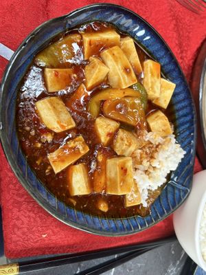 Spicy Tofu  at Yuga Sushi in Venice