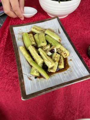 Cucumber salad  at Yuga Sushi in Venice