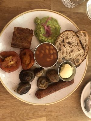 Vegan breakfast   at Greasy Spoon - St Göransgatan in Stockholm