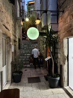 Street View  at Vintage Bar in Hvar