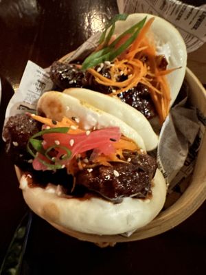 Bao Buns  at Vintage Bar in Hvar